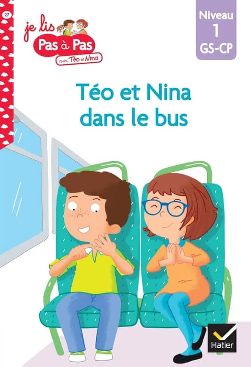 Téo et Nina dans le bus