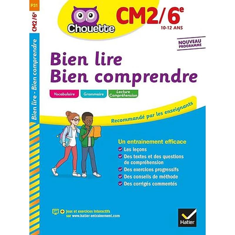 Bien lire, bien comprendre : CM2-6e, 10-12 ans : nouveau prgramme