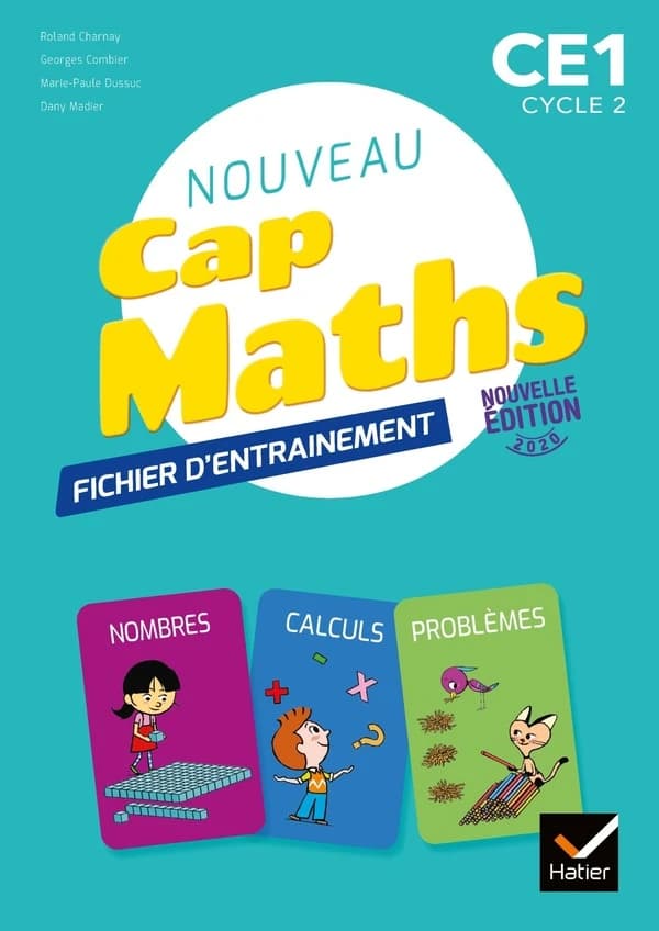 Cap maths ; CE1 ; fichier de l'élève