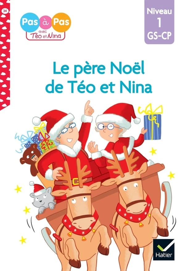 Le père Noël de Téo et Nina : Niveau 1 GS-CP