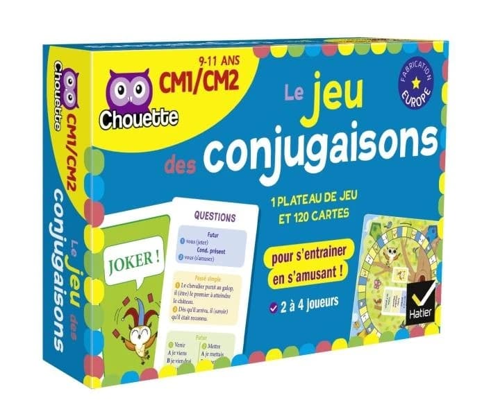 Le jeu des conjugaisons CM1
