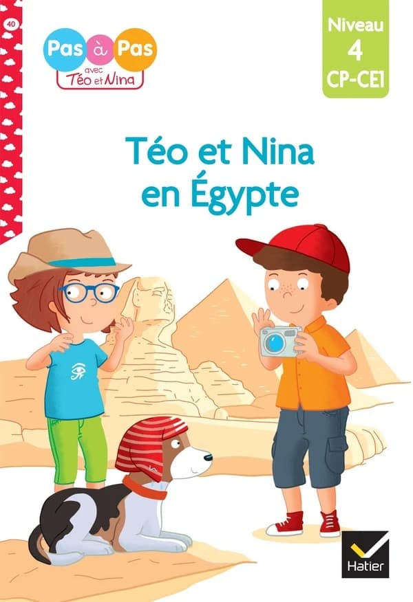 Téo et Nina en Égypte