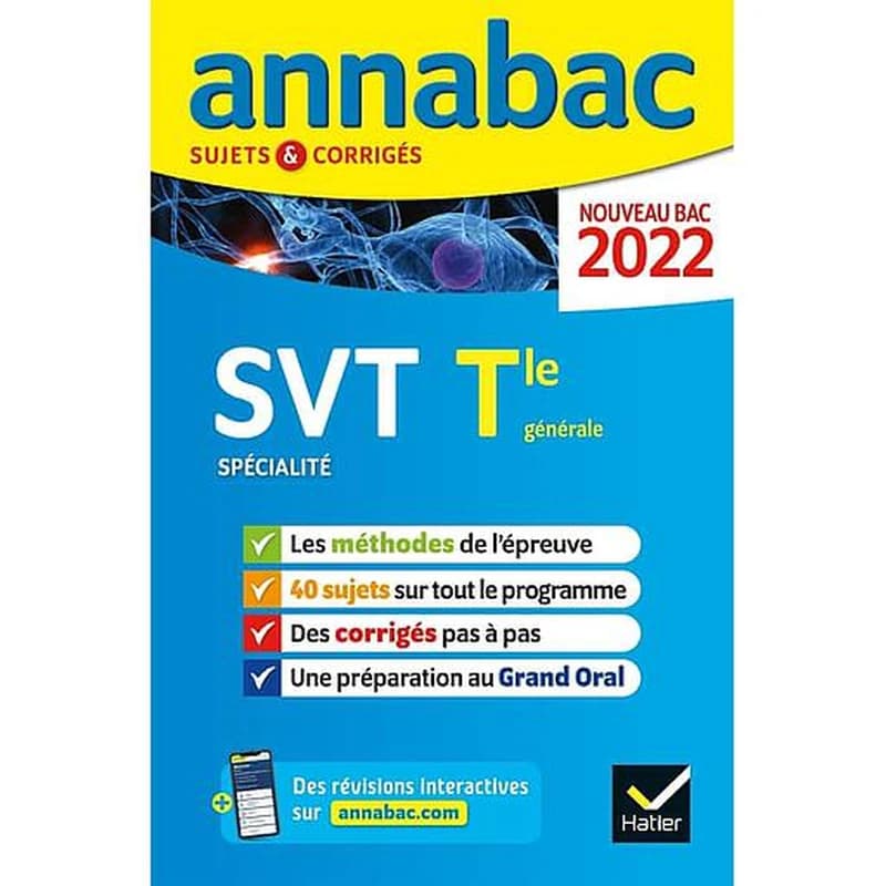 SVT : spécialité : Tle générale