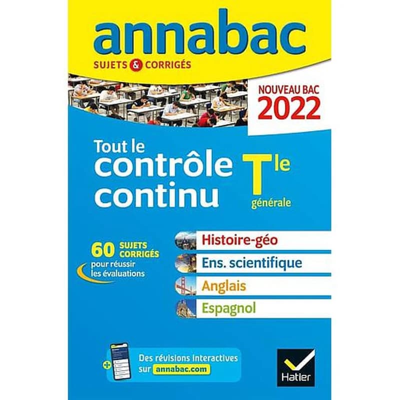 Tout le contrôle continu Tle générale : Sujets & Corrigés