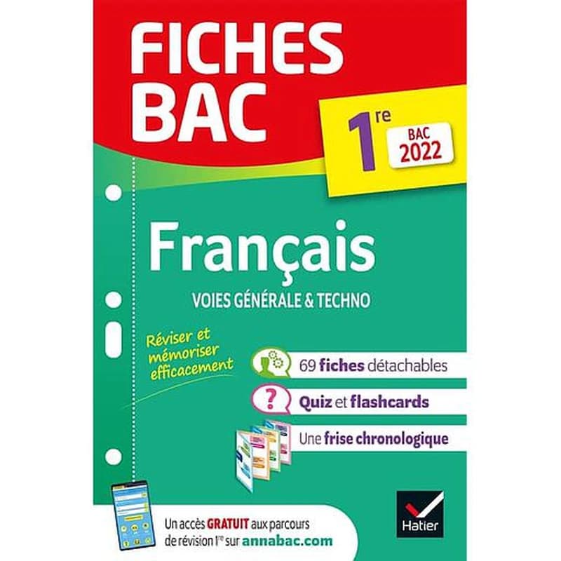Français, voies générale et techno, 1re : bac 2022