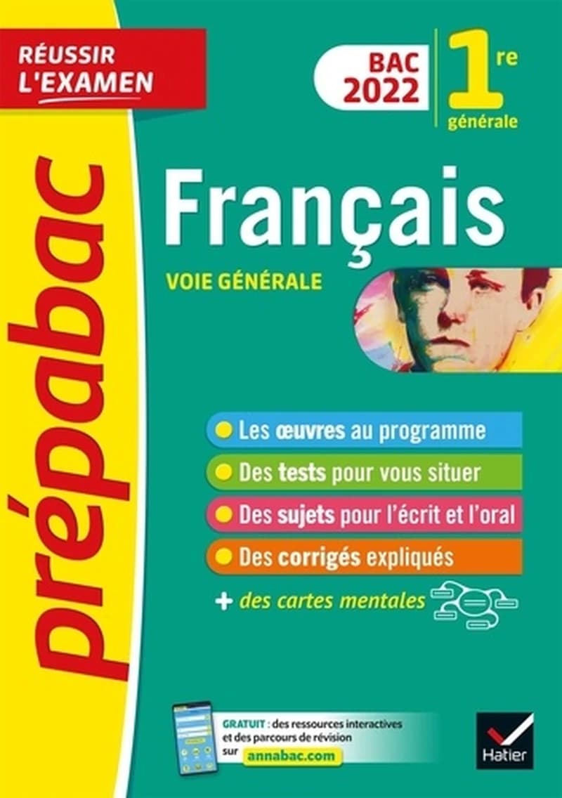 Prépabac réussir l'examen ; français ; 1re générale (édition 2022)