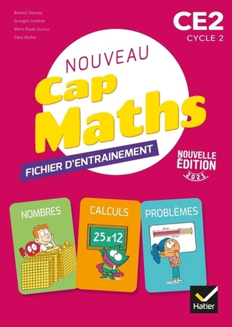 Cap Maths : CE2 ; fichier d'entraînement