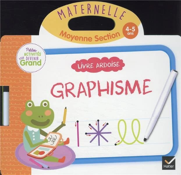 Livre ardoise graphisme ; MS