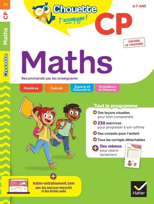Chouette entraînement Tome P2 : maths ; CP