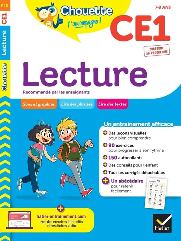Chouette entraînement Tome P10 : lecture ; CE1