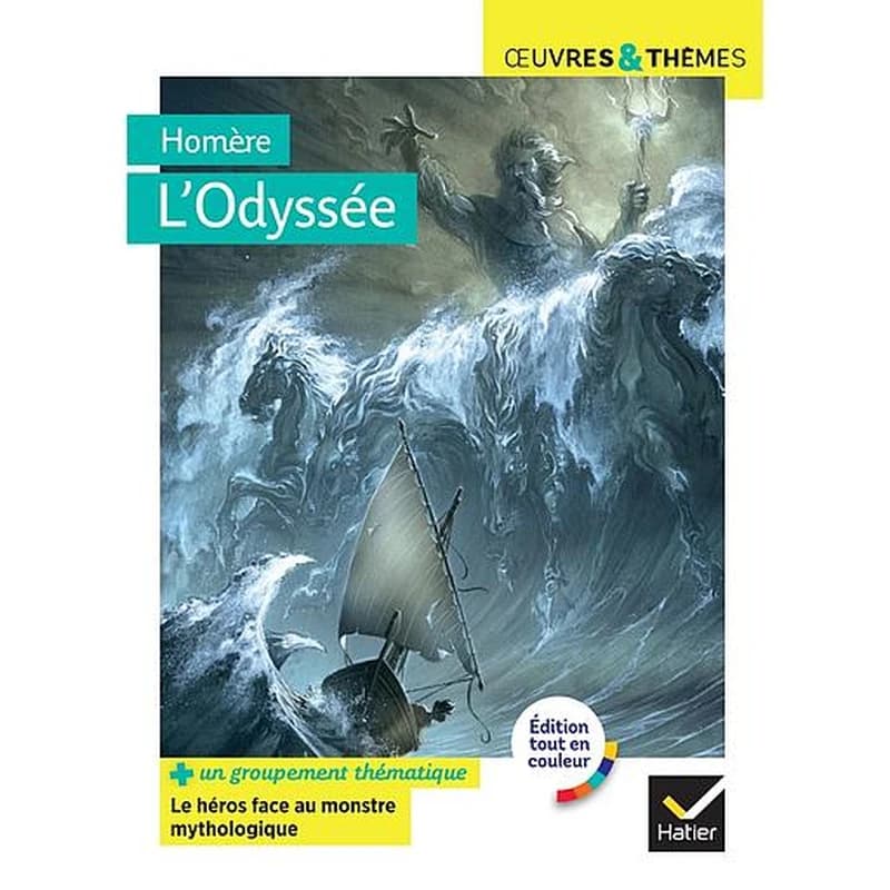 L'odyssée : extraits (Éd. tout en coul.) Homère ; traduit du grec par les auteurs à partir de la traduction de Victor Bérard ; appareil pédagogique Hélène Potelet,... Michelle Busseron-Coupel,...