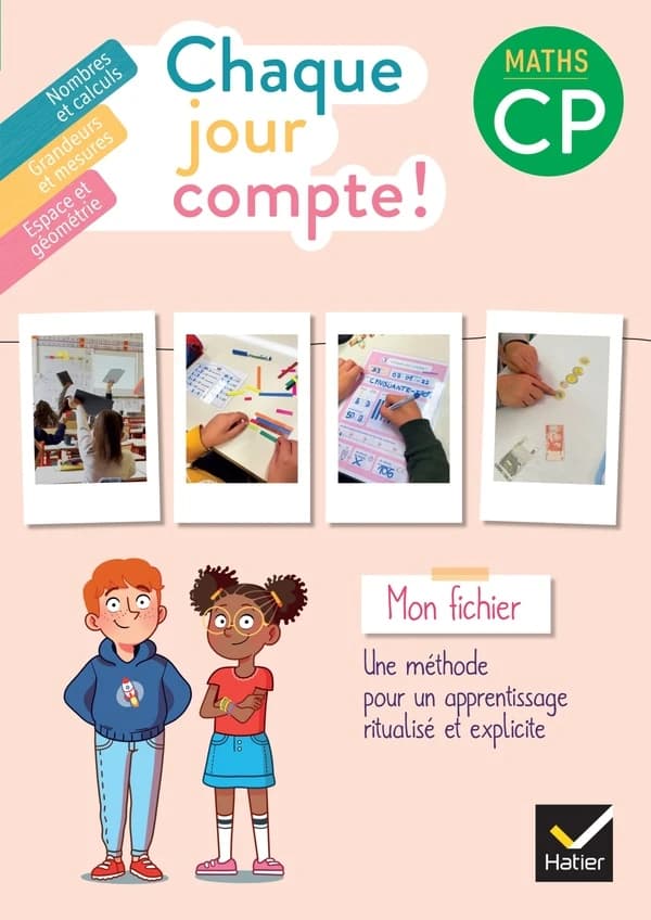 Chaque jour compte ! maths ; CP ; fichier de l'élève (édition 2022)