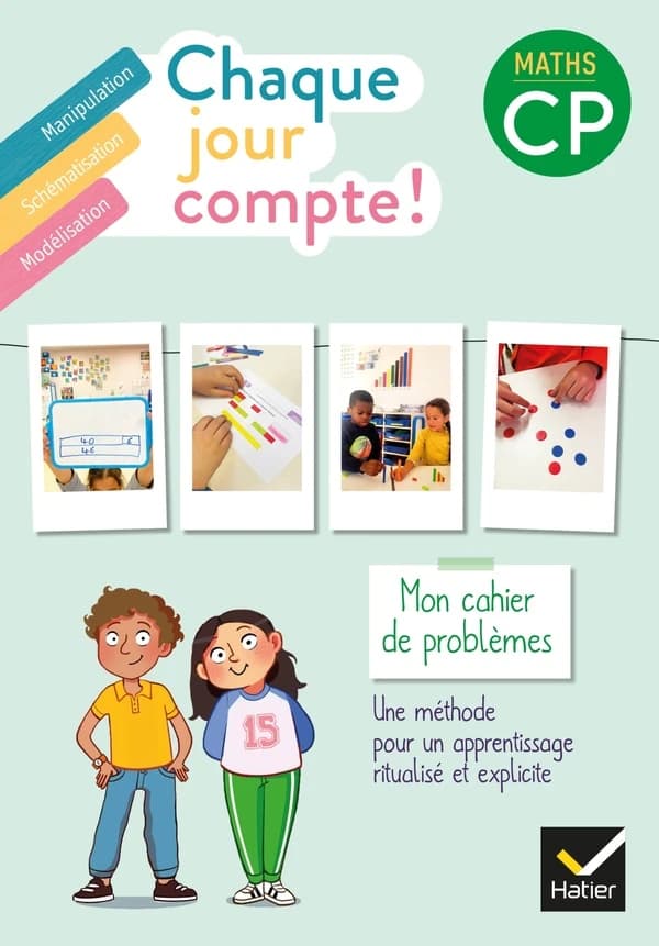 Chaque jour compte ! maths ; CP ; cahier de problèmes (édition 2022)