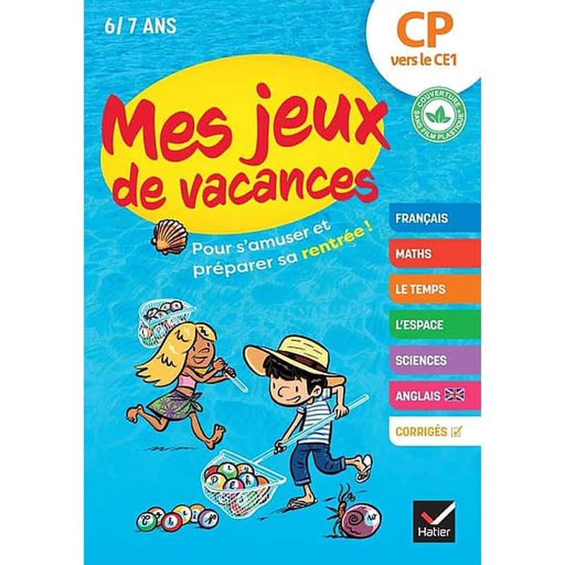 Mes jeux de vacances ; CP vers le CE1