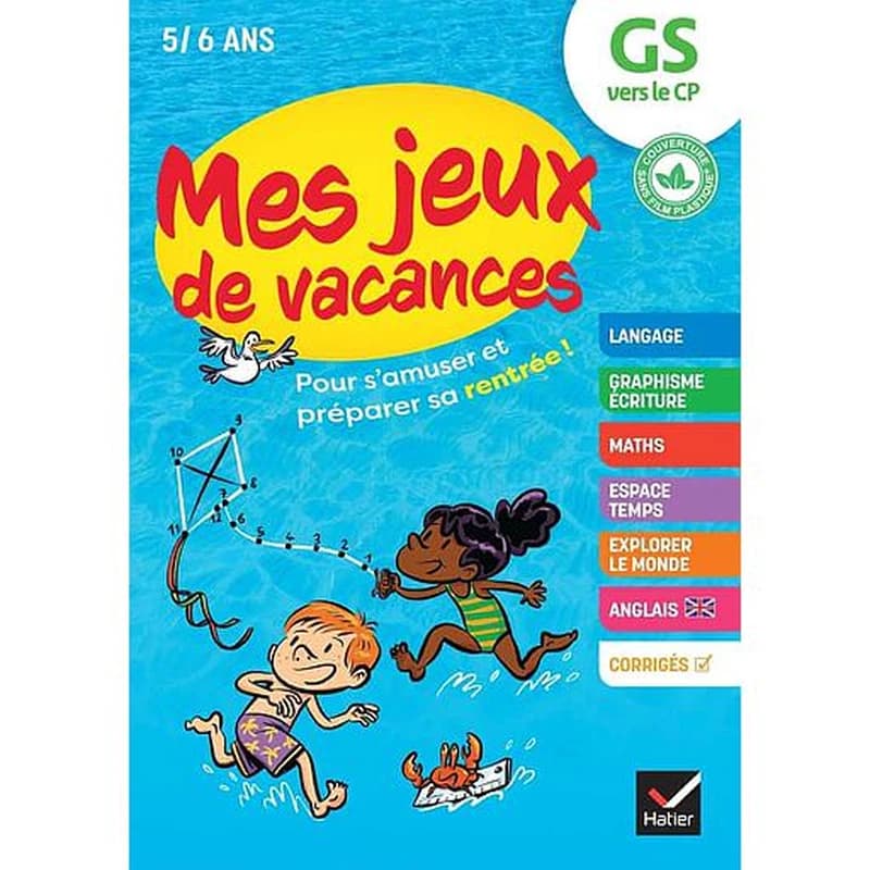 Mes jeux de vacances ; GS vers le CP