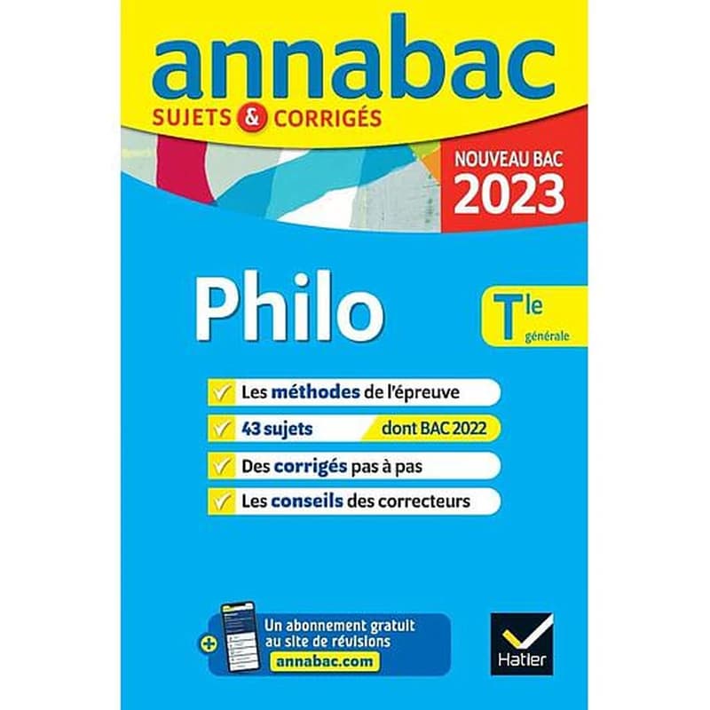 Philo, Tle générale 2023
