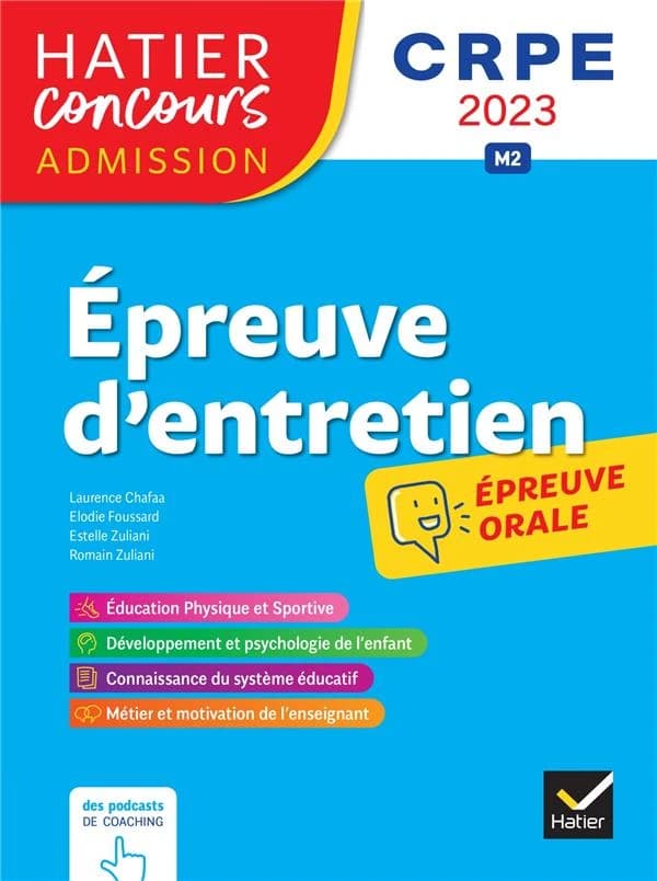 Éducation physique et sportive, connaissance du système éducatif : motivation du candidat et mises en situation professionnelle : épreuve orale d'admission