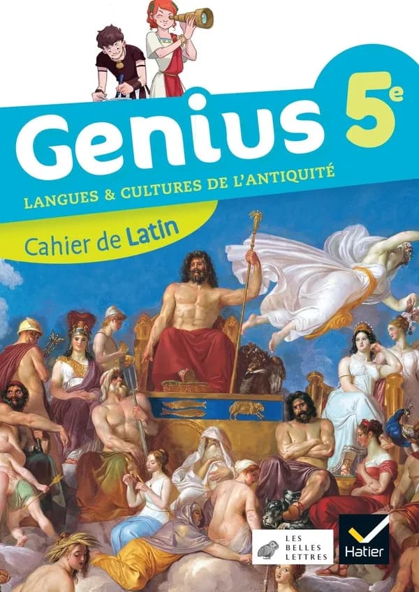 Genius : genius ; cahier de latin ; 5e ; cahier élève