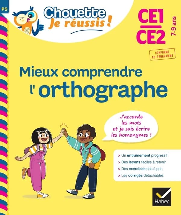 Mieux comprendre l'orthographe ; CE1, CE2