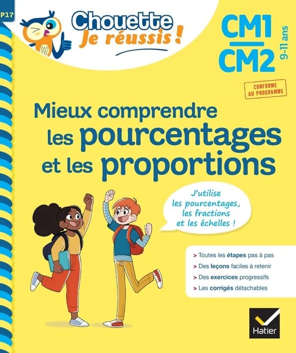Mieux comprendre les pourcentages et la proportionnalité : CM1-CM2, 9-11 ans
