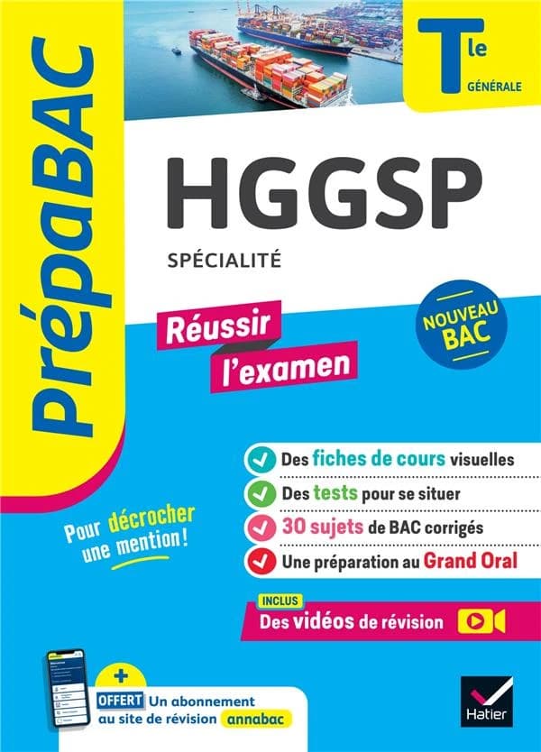 HGGSP spécialité : Tle générale