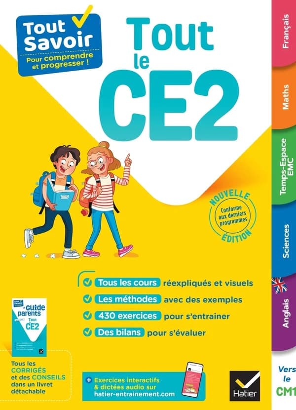 Tout savoir : tout le CE2