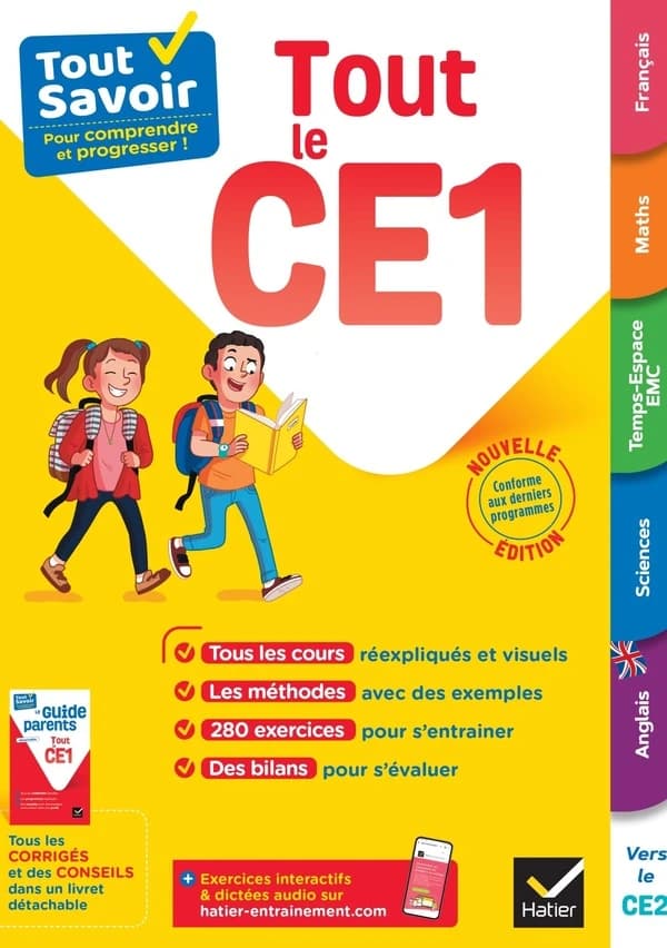 Tout savoir : tout le CE1