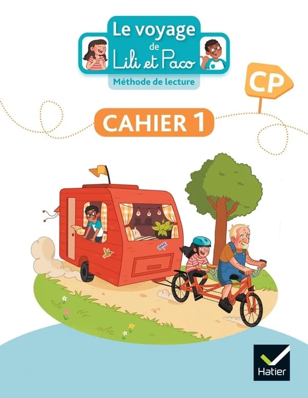 Le voyage de Lili et Paco ; méthode de lecture ; CP ; cahier d'activités Tome 1