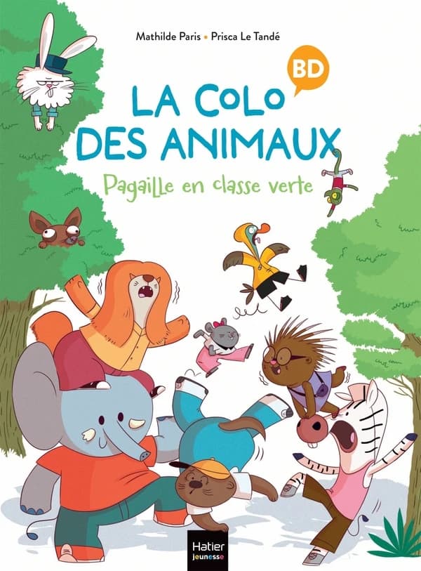Pagaille en classe verte