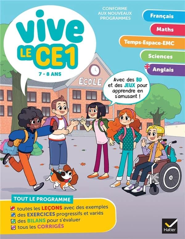 Vive le CE1 ; Tout le programme
