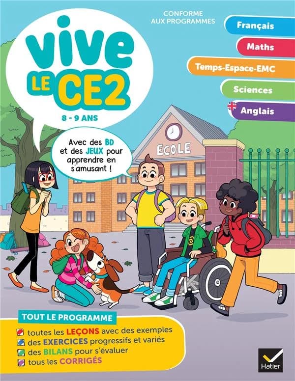 Vive le CE2 ; Tout le programme
