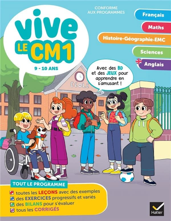 Vive le CM1 ; Tout le programme