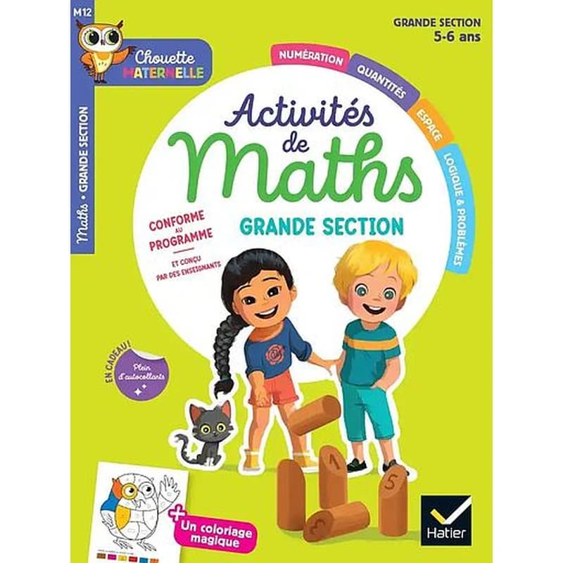 Activités de Maths. Grande section