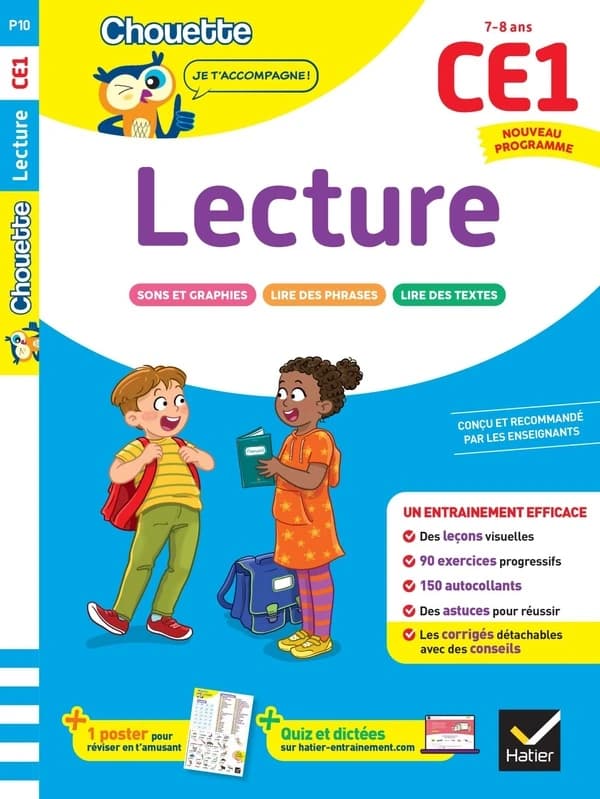 Chouette entraînement : Lecture ; CE1