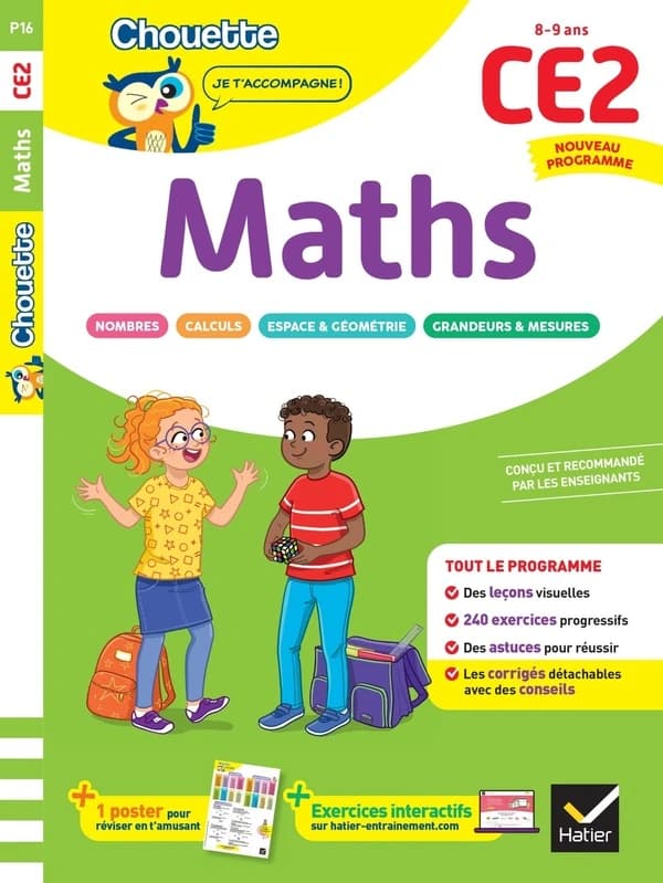 Chouette entraînement : Maths ; CE2