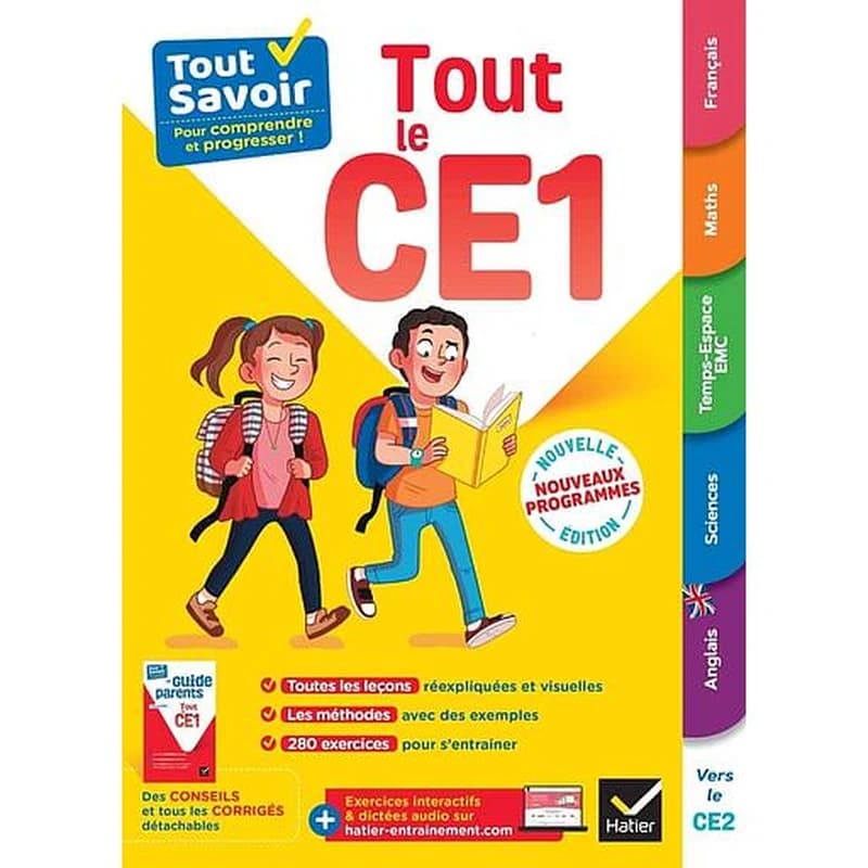 Tout savoir : Tout le CE1