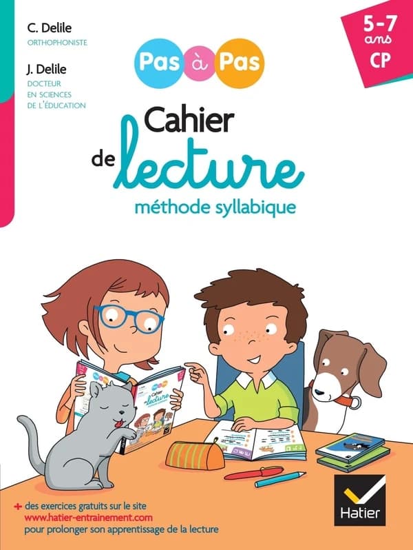 Cahier de lecture ; méthode syllabique