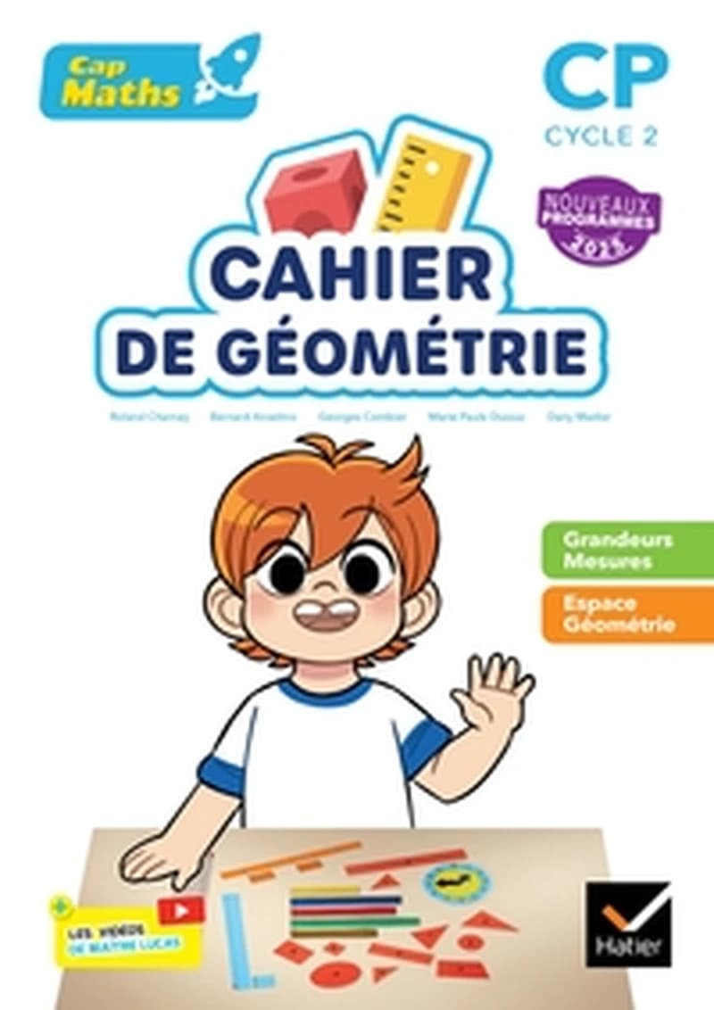 Cap Maths : CP ; Cahier de Géométrie