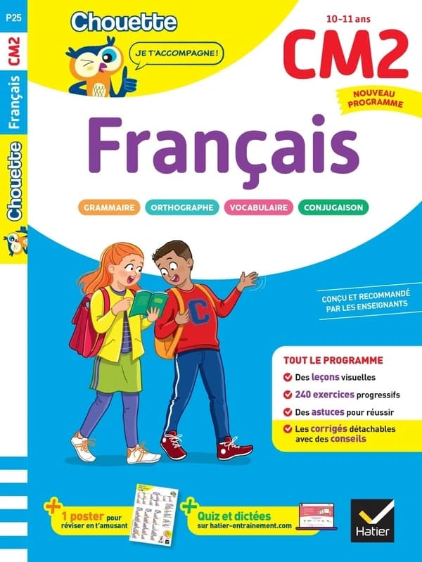 Chouette entraînement : Français ; CM2