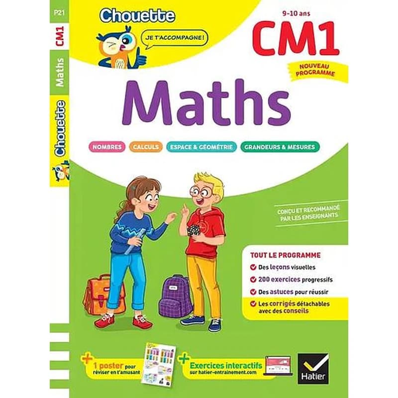 Chouette entraînement : Maths ; CM1