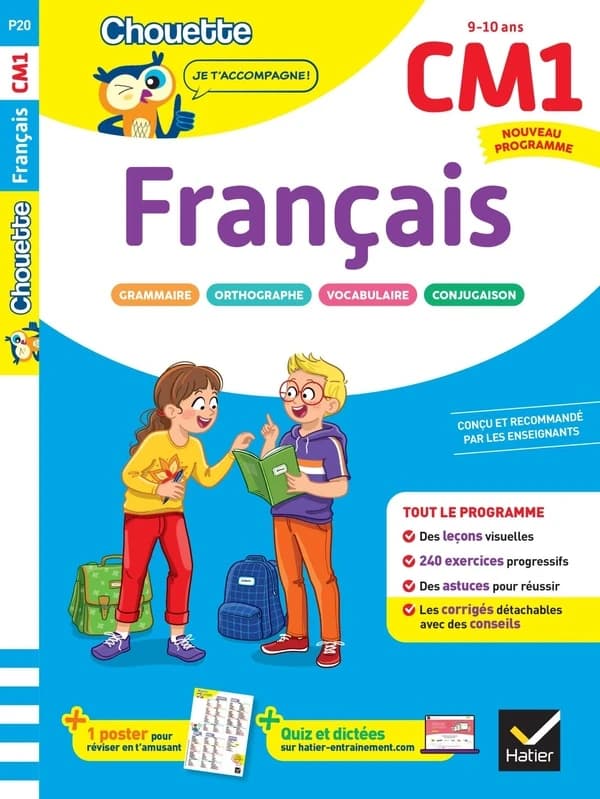 Chouette entraînement : Français ; CM1