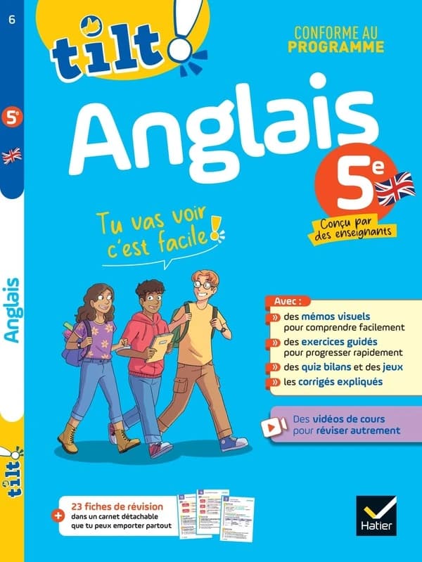 Anglais 5e