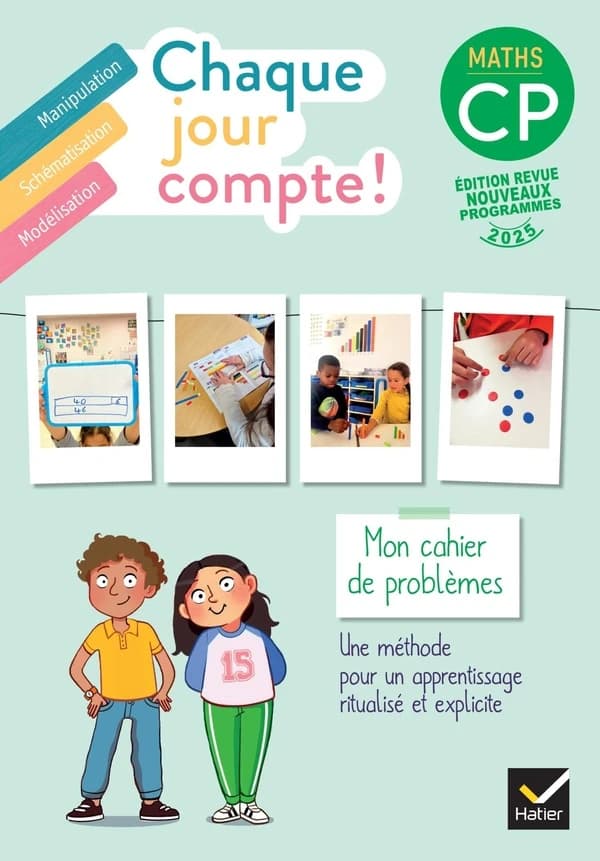 Chaque jour compte ! : Maths ; CP ; Mon cahier de problèmes