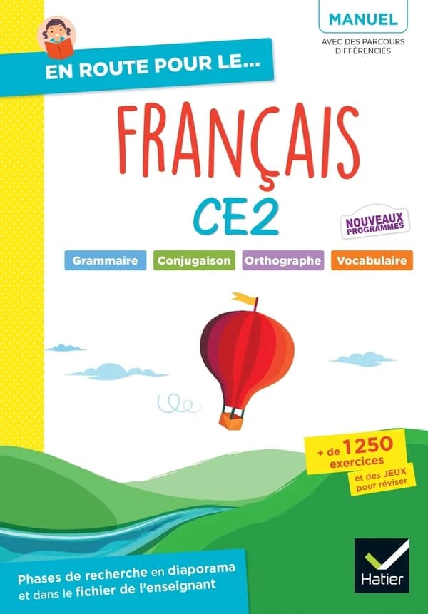 En route pour le Français CE2 : manuel élève (Ed. 2026)