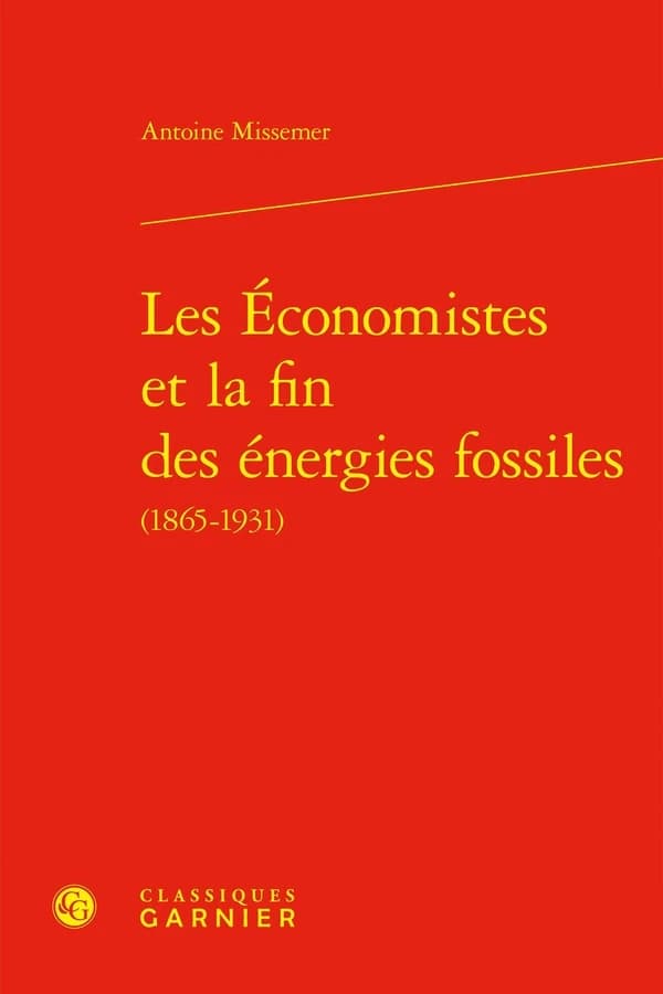 Les économistes et la fin des énergies fossiles : 1865-1931