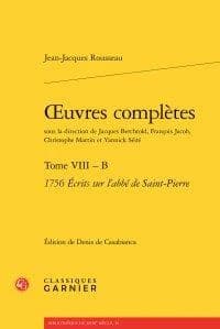 1756, écrits sur l'abbé de Saint-Pierre