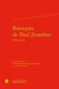 Poétiques de Paul Zumthor : 1915-2015