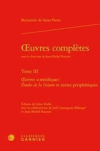 Oeuvres scientifiques : études de la nature et textes périphériques