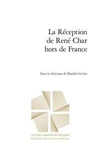 La réception de René Char hors de France