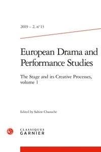 The stage and its creative processes. Volume 1